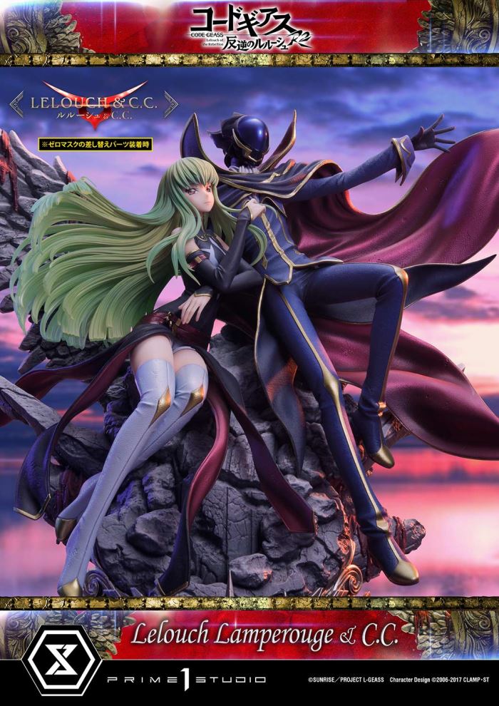 CODE GEASS Lelouch of the Rebellion R2 Lelouch Lamperouge & C.C.