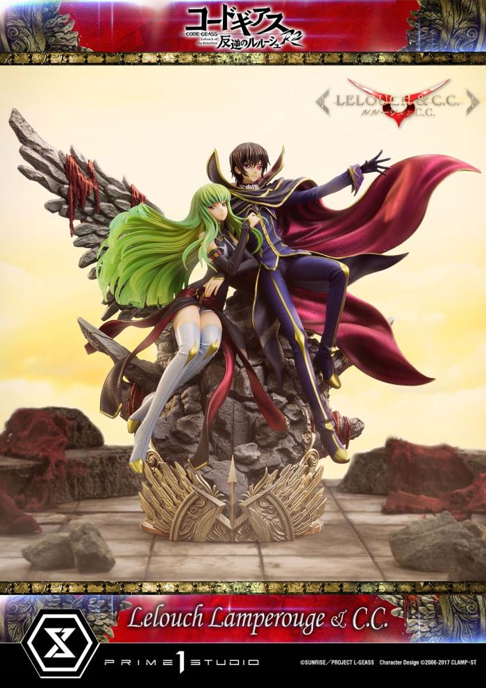 CODE GEASS Lelouch of the Rebellion R2 Lelouch Lamperouge & C.C.