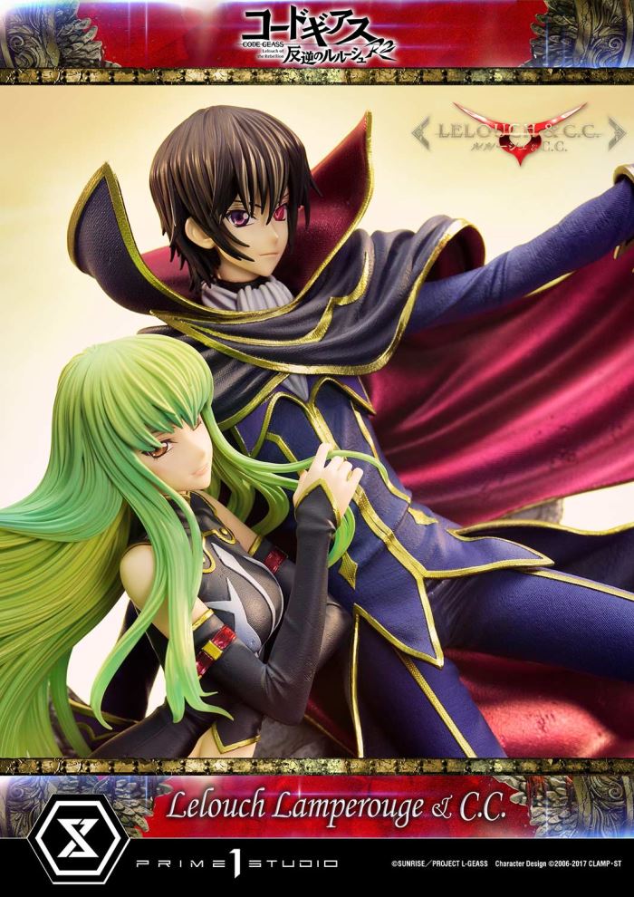 CODE GEASS Lelouch of the Rebellion R2 Lelouch Lamperouge & C.C.