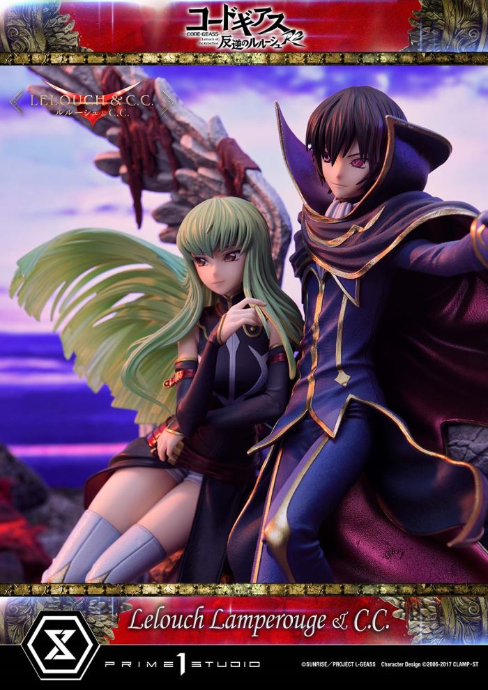 CODE GEASS Lelouch of the Rebellion R2 Lelouch Lamperouge & C.C.