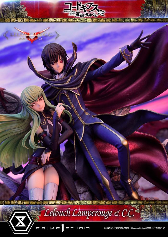 CODE GEASS Lelouch of the Rebellion R2 Lelouch Lamperouge & C.C.