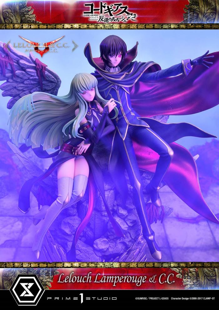 CODE GEASS Lelouch of the Rebellion R2 Lelouch Lamperouge & C.C.