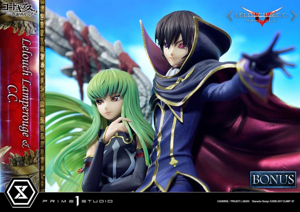 CODE GEASS Lelouch of the Rebellion R2 Lelouch Lamperouge & C.C.