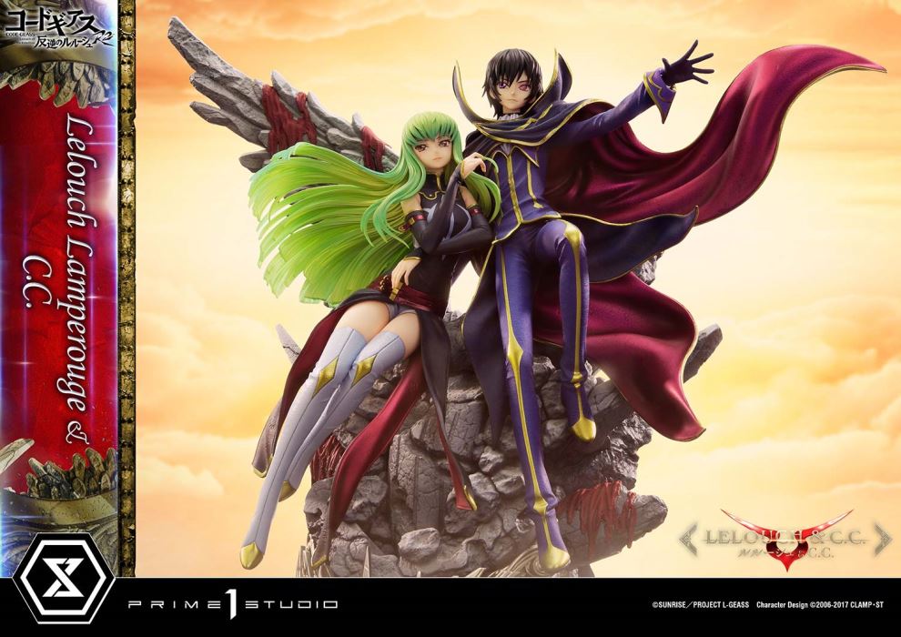 CODE GEASS Lelouch of the Rebellion R2 Lelouch Lamperouge & C.C.