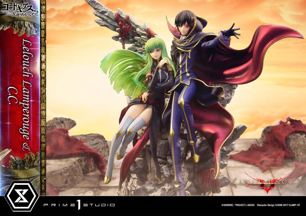 CODE GEASS Lelouch of the Rebellion R2 Lelouch Lamperouge & C.C.