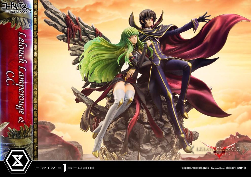 CODE GEASS Lelouch of the Rebellion R2 Lelouch Lamperouge & C.C.
