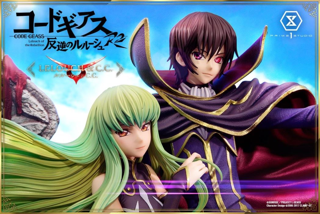 CODE GEASS Lelouch of the Rebellion R2 Lelouch Lamperouge & C.C.
