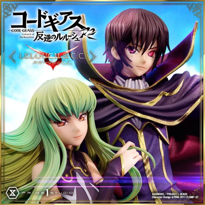 CODE GEASS Lelouch of the Rebellion R2 Lelouch Lamperouge & C.C.