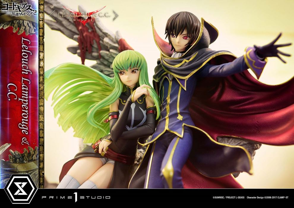 CODE GEASS Lelouch of the Rebellion R2 Lelouch Lamperouge & C.C.