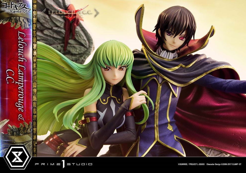 CODE GEASS Lelouch of the Rebellion R2 Lelouch Lamperouge & C.C.