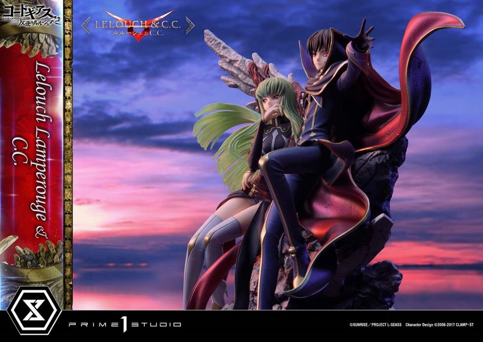 CODE GEASS Lelouch of the Rebellion R2 Lelouch Lamperouge & C.C.
