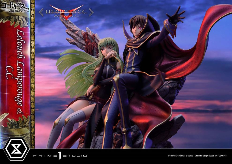 CODE GEASS Lelouch of the Rebellion R2 Lelouch Lamperouge & C.C.