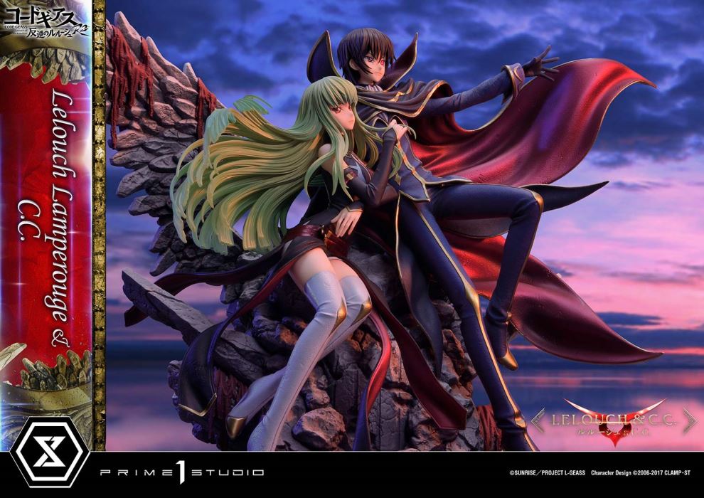 CODE GEASS Lelouch of the Rebellion R2 Lelouch Lamperouge & C.C.