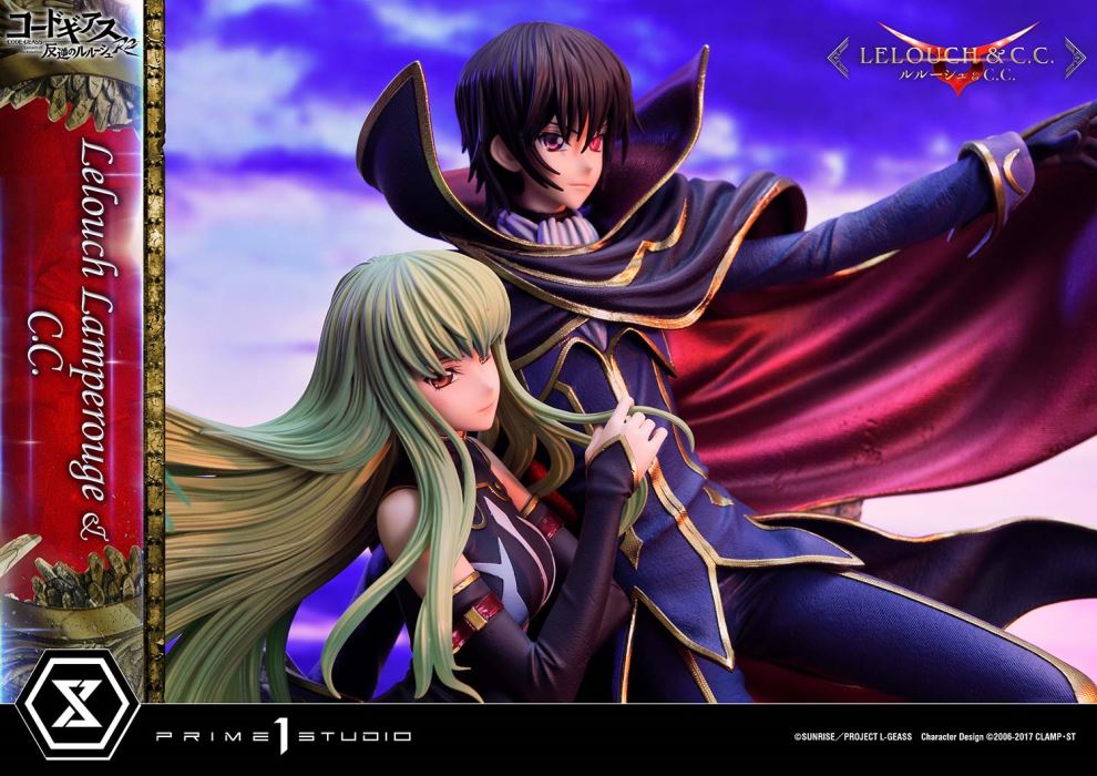 CODE GEASS Lelouch of the Rebellion R2 Lelouch Lamperouge & C.C.