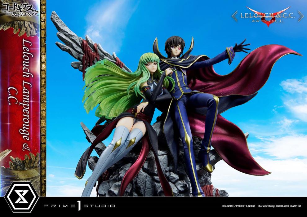 CODE GEASS Lelouch of the Rebellion R2 Lelouch Lamperouge & C.C.