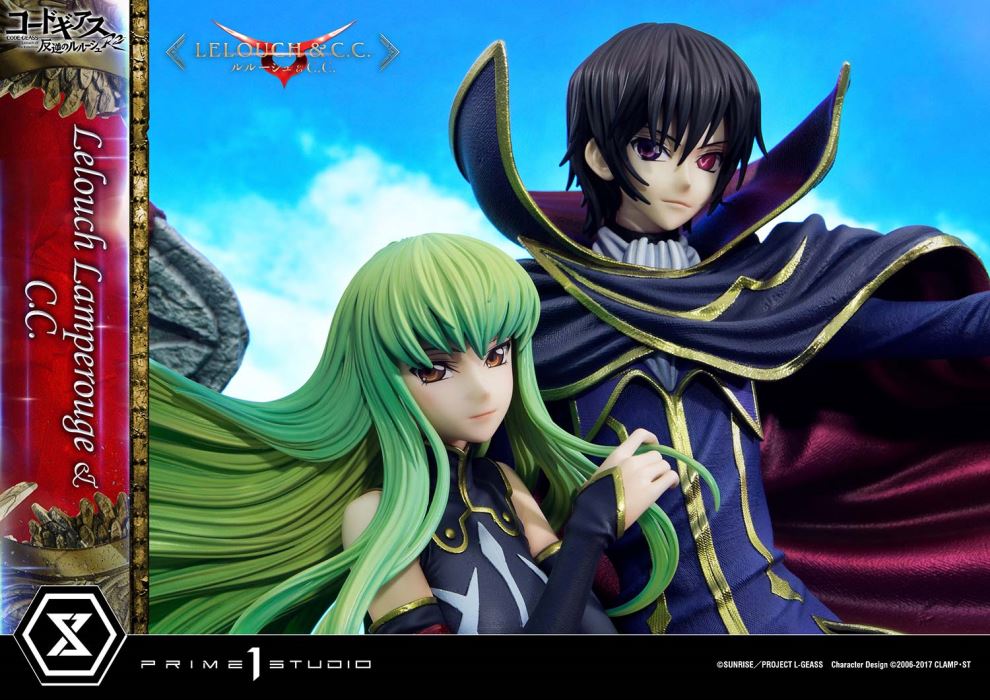 CODE GEASS Lelouch of the Rebellion R2 Lelouch Lamperouge & C.C.
