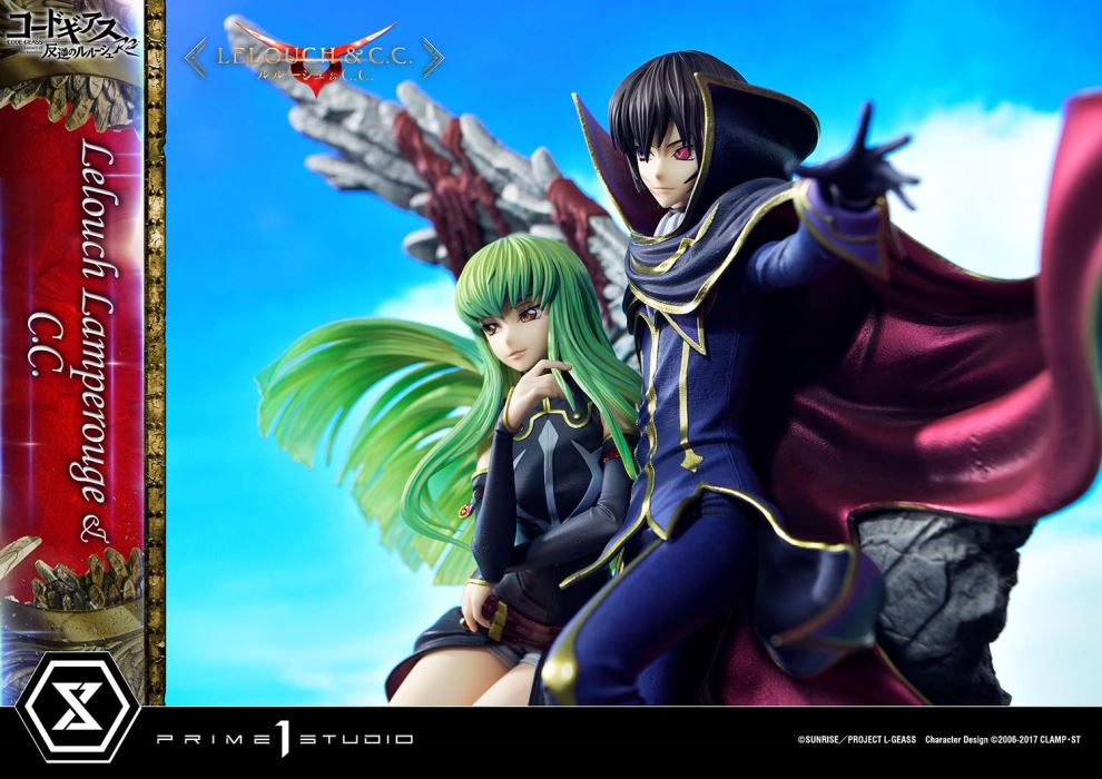 CODE GEASS Lelouch of the Rebellion R2 Lelouch Lamperouge & C.C.