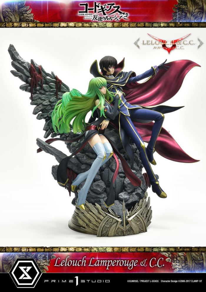 CODE GEASS Lelouch of the Rebellion R2 Lelouch Lamperouge & C.C.