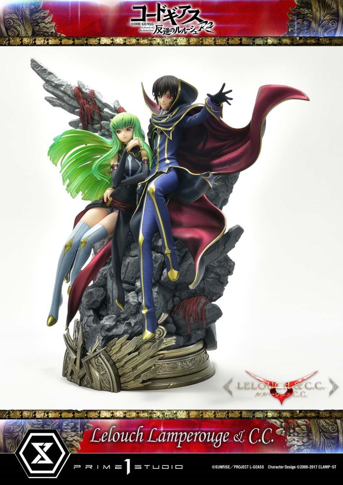 CODE GEASS Lelouch of the Rebellion R2 Lelouch Lamperouge & C.C.
