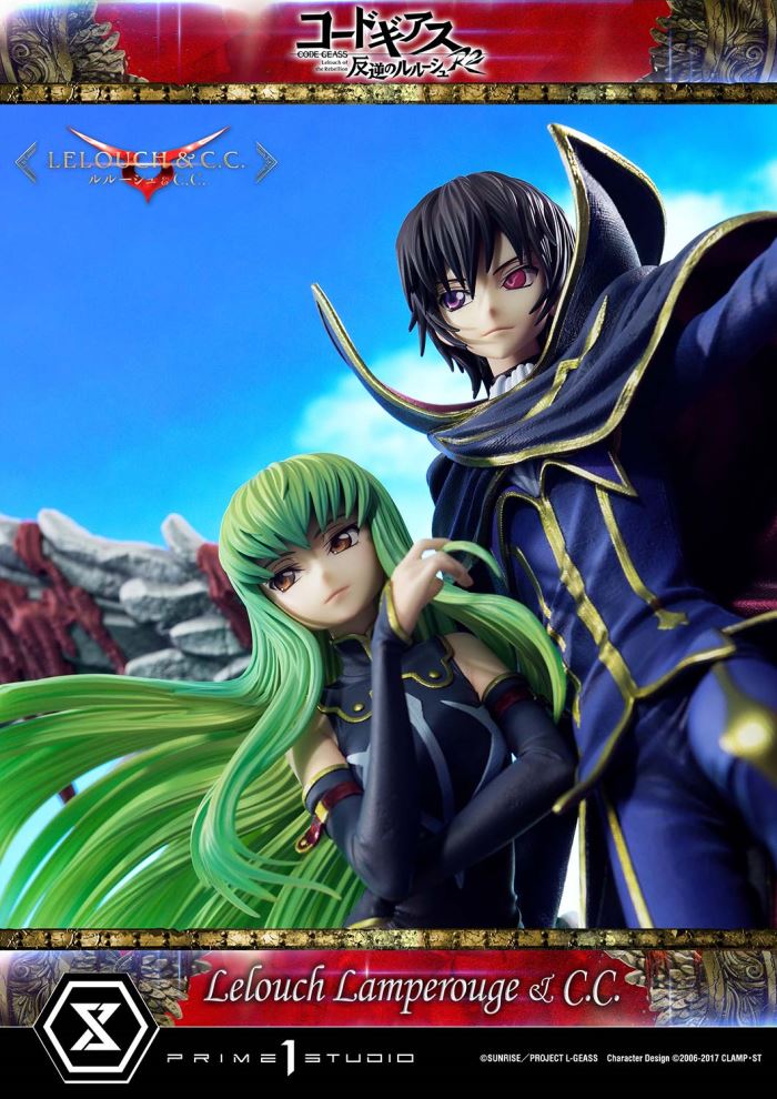 CODE GEASS Lelouch of the Rebellion R2 Lelouch Lamperouge & C.C.