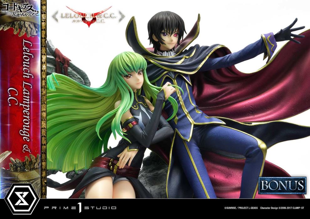 CODE GEASS Lelouch of the Rebellion R2 Lelouch Lamperouge & C.C.