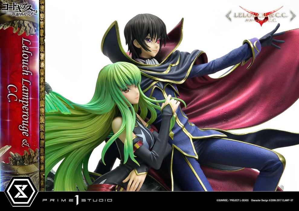 CODE GEASS Lelouch of the Rebellion R2 Lelouch Lamperouge & C.C.