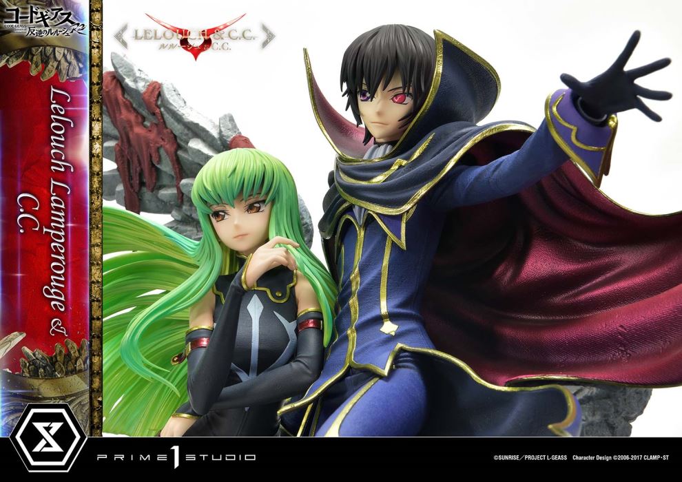 CODE GEASS Lelouch of the Rebellion R2 Lelouch Lamperouge & C.C.