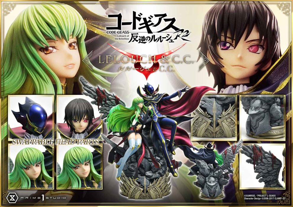 CODE GEASS Lelouch of the Rebellion R2 Lelouch Lamperouge & C.C.