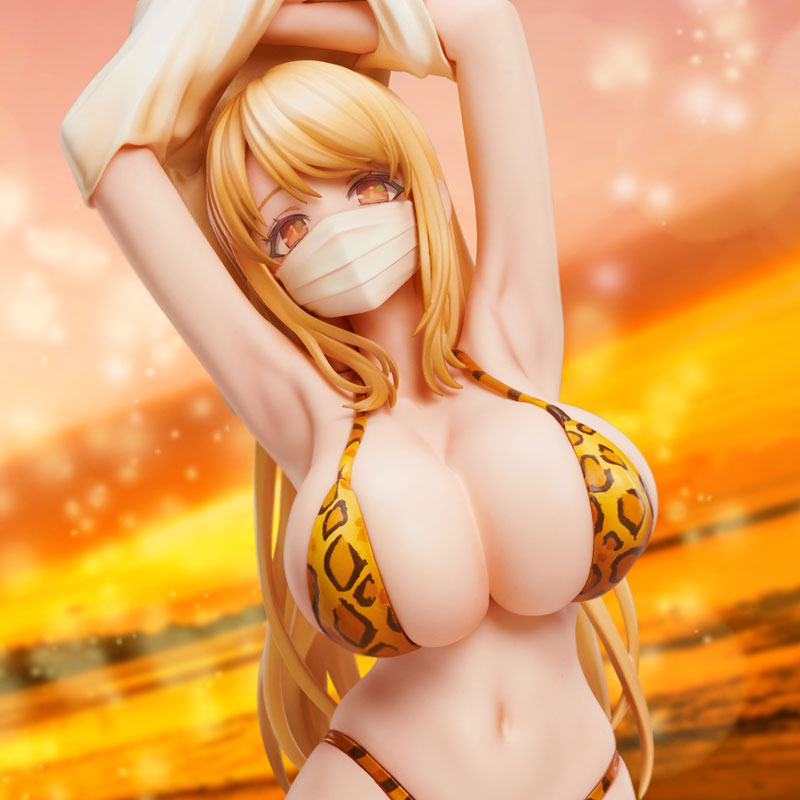POPQN Illustration Leopard Print Swimsuit
