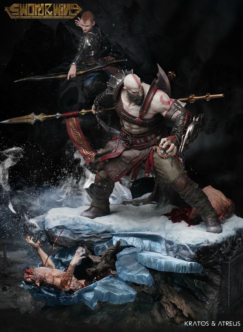 God of War Ragnarok Kratos & Atreus 1/4