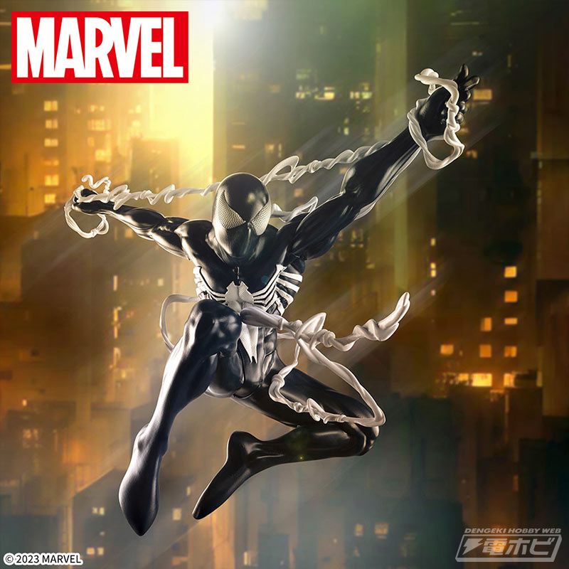 MARVEL COMICS Luminasta “Black Costume Spider-Man