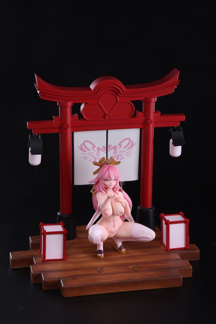 Aether & Yae Miko - Genshin Impact