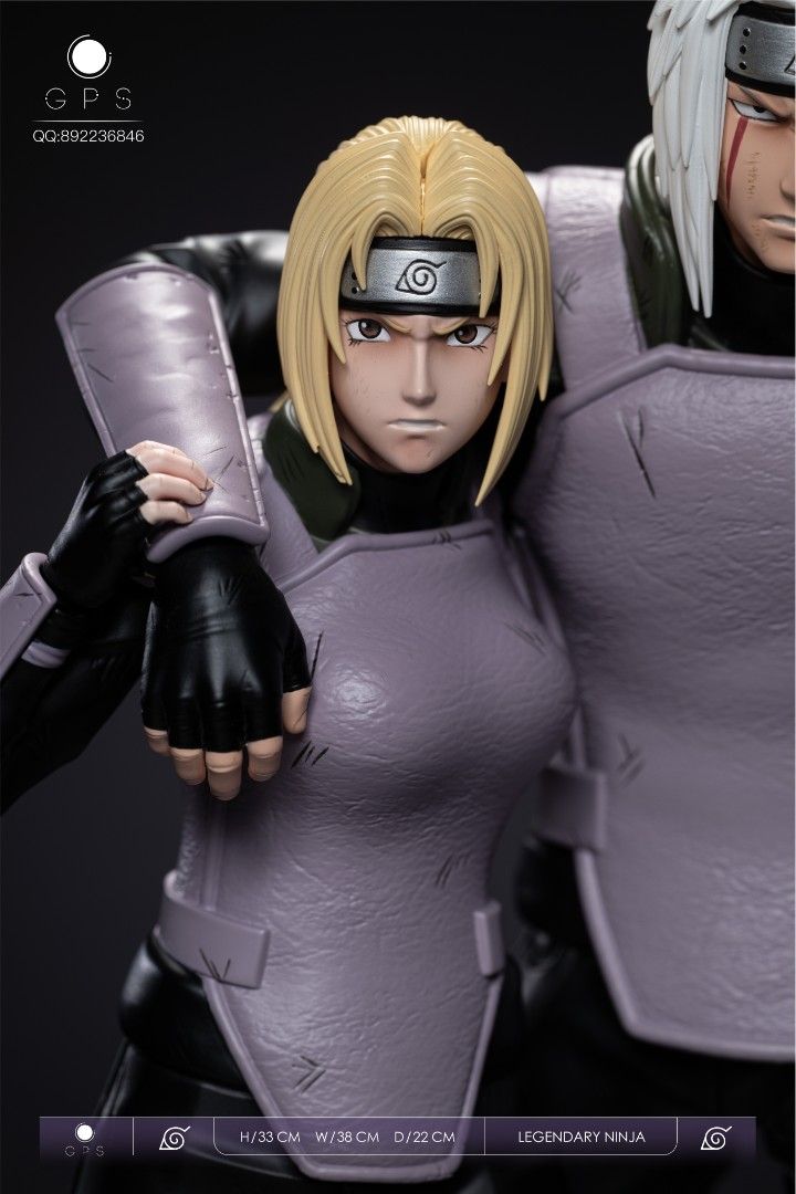 Konoha Sannin Legendary Sannin Jiraiya & Tsunade & Orochimaru - Naruto