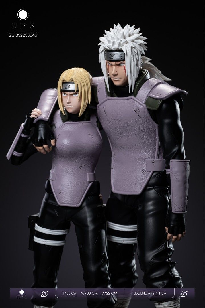 Konoha Sannin Legendary Sannin Jiraiya & Tsunade & Orochimaru - Naruto