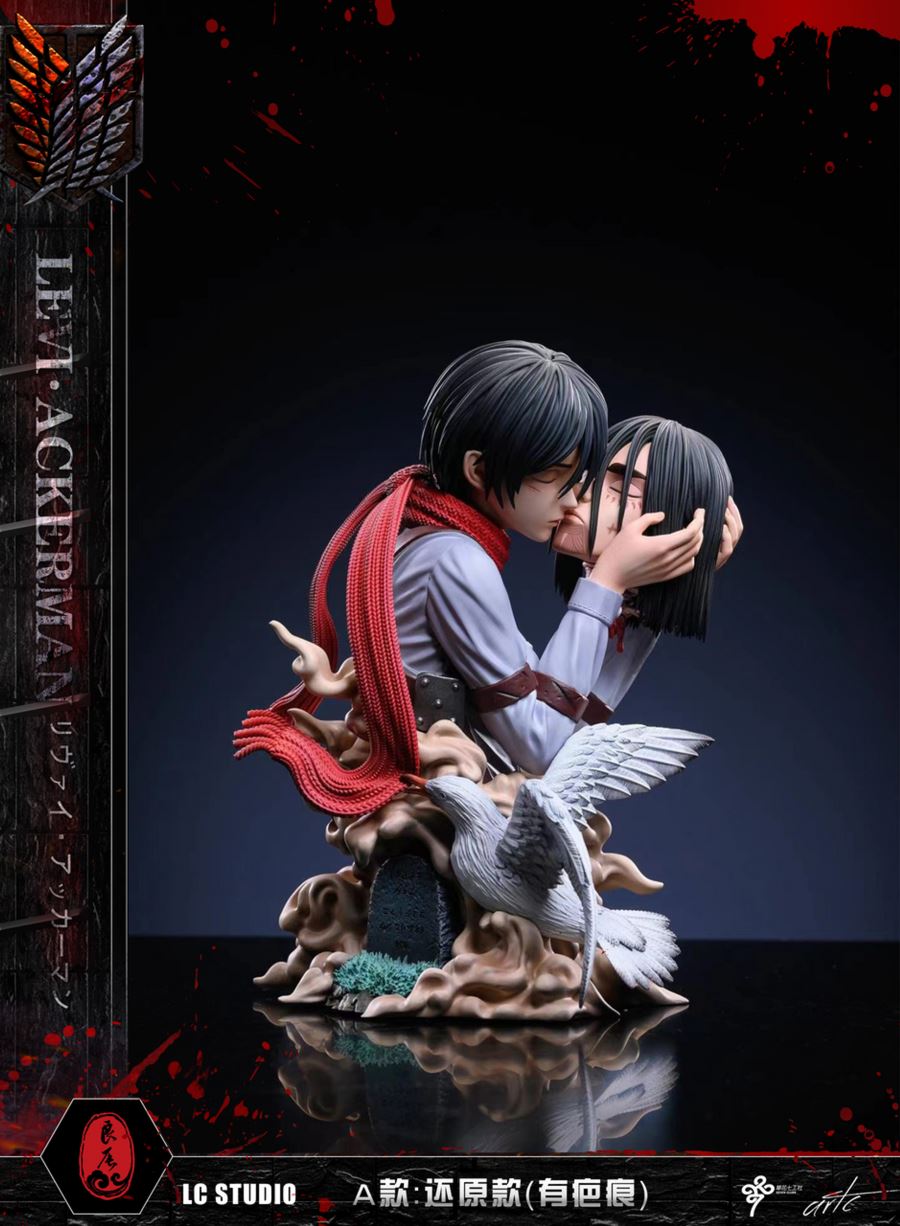 Eren & Mikasa Bust - Attack On Titan