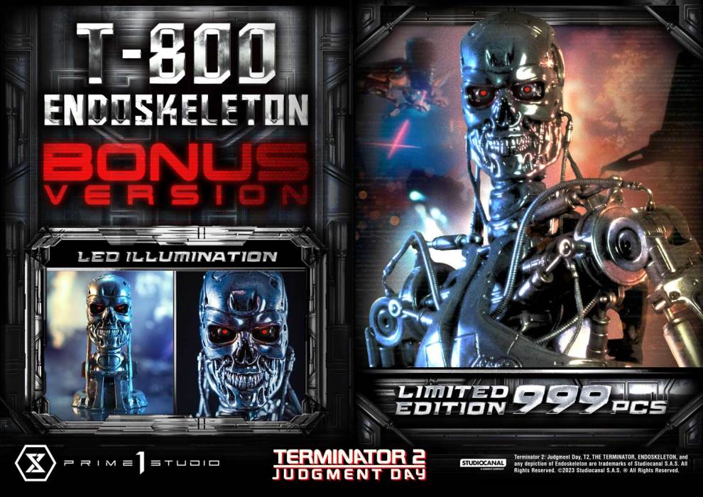 Terminator 2: Judgment Day T-800 Endoskeleton DX Version