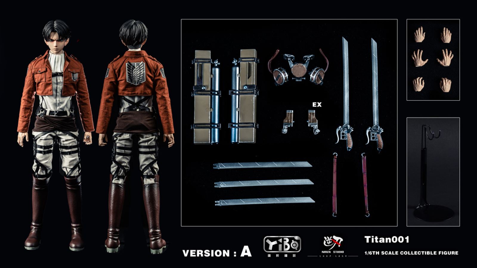 Levi Ackerman - Attack On Titan 1/6