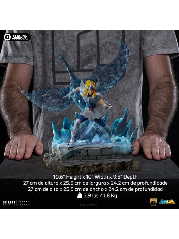 Saint Seiya Cygnus Hyoga Art Scale 1/10