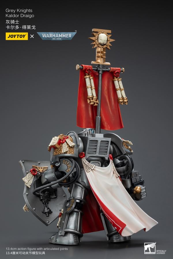 DA Deathwing Knight Trio/DA Deathwing Assault Master + Flag Bearer + Warrior/Gray Knight Kaldor Draigo 1/18