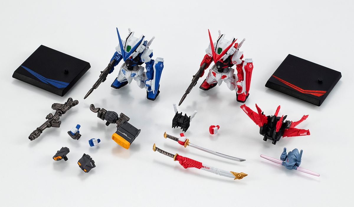 FW GUNDAM CONVERGE CORE Astray RED & BLUE Set