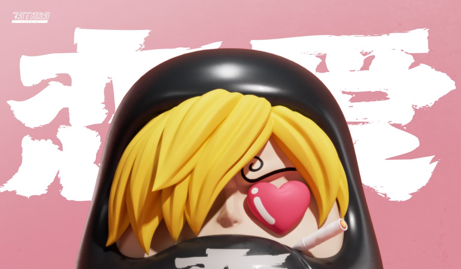 Daruma King #7 Sanji - One Piece