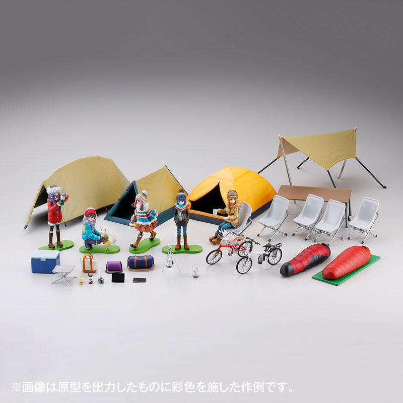 ARTPLA Yuru Camp Camp Set 1/24