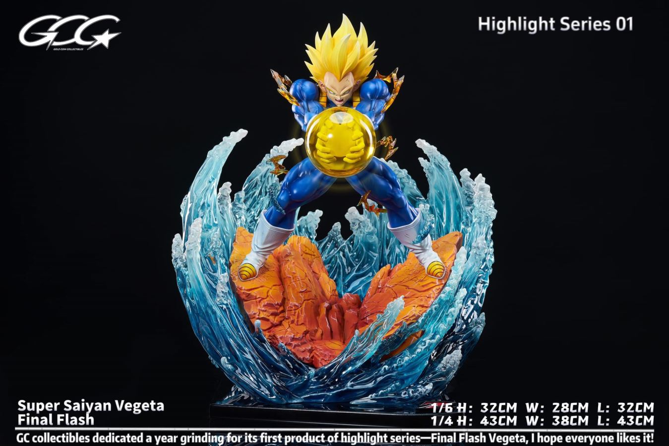 Final Flash Vegeta - Dragon Ball