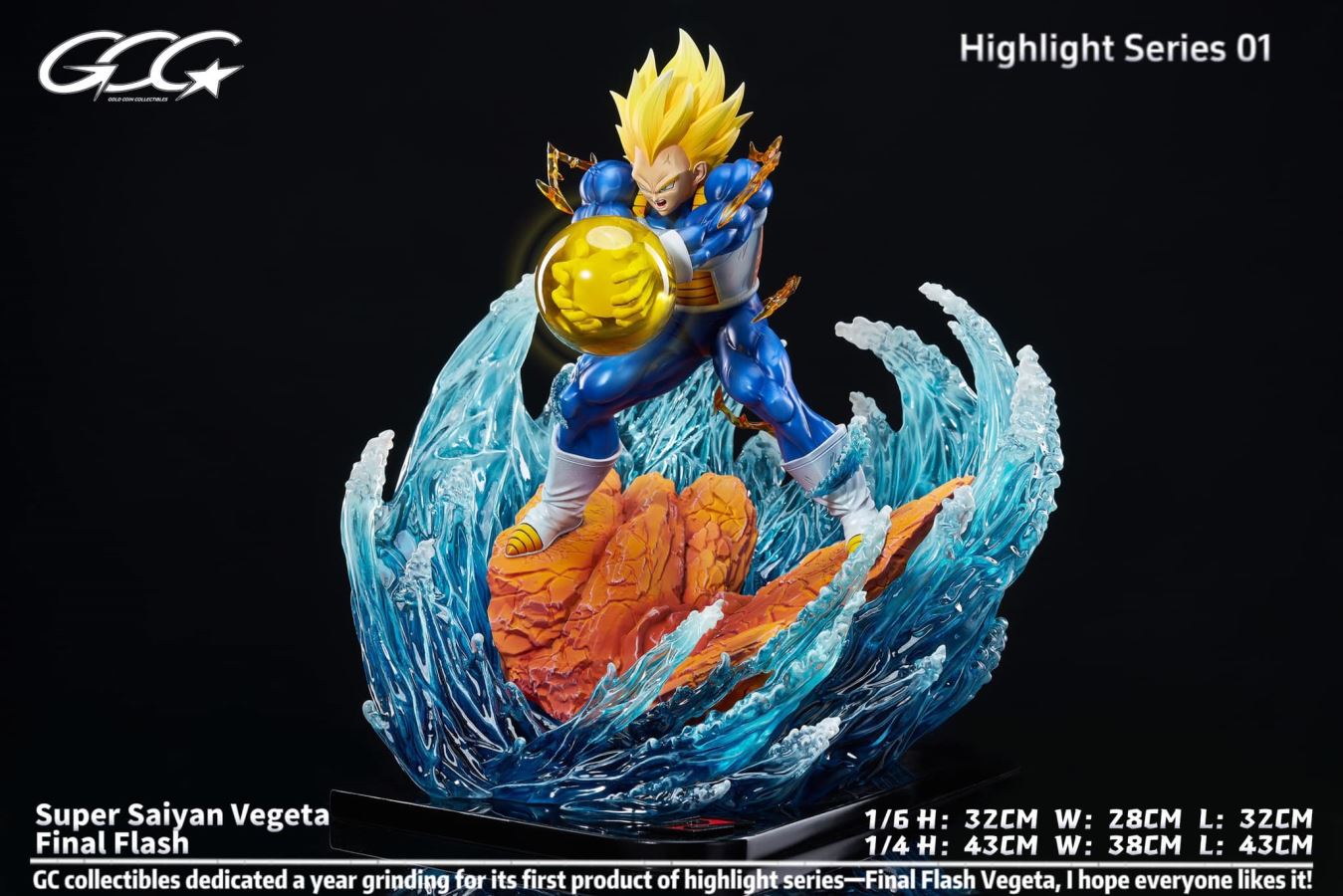 Final Flash Vegeta - Dragon Ball