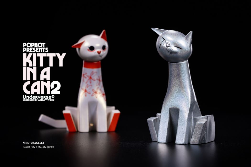 Popbot series blind box Kitty In A Can! 2