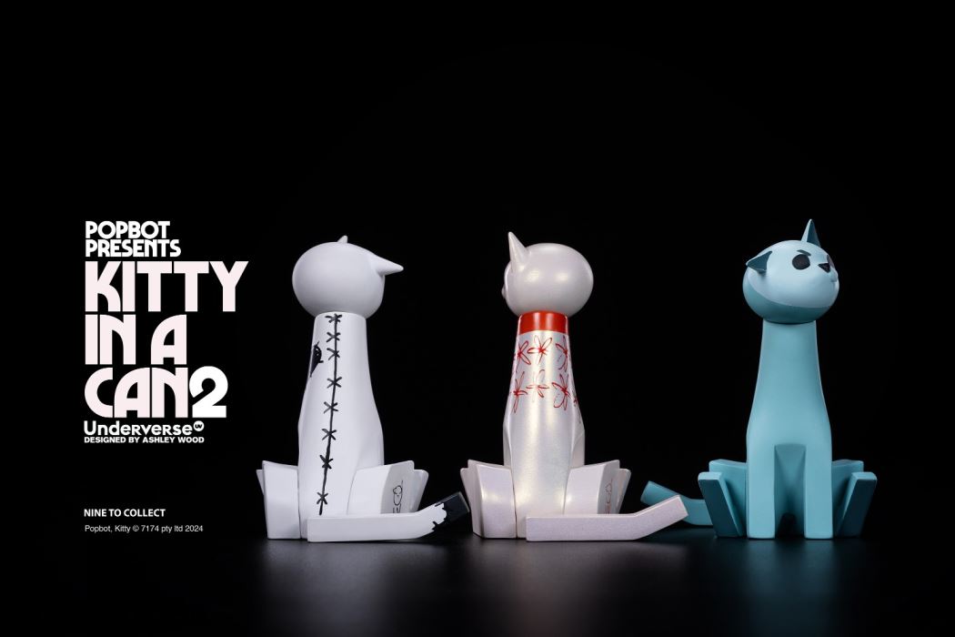 Popbot series blind box Kitty In A Can! 2