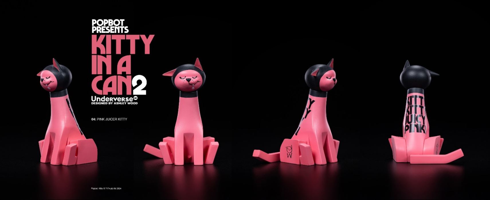 Popbot series blind box Kitty In A Can! 2