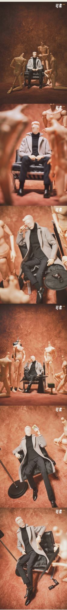 gentleman's slim coat suit 1/6