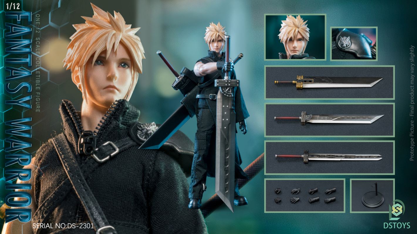 Fantasy Warrior Cloud (NOS-2301) 1/12