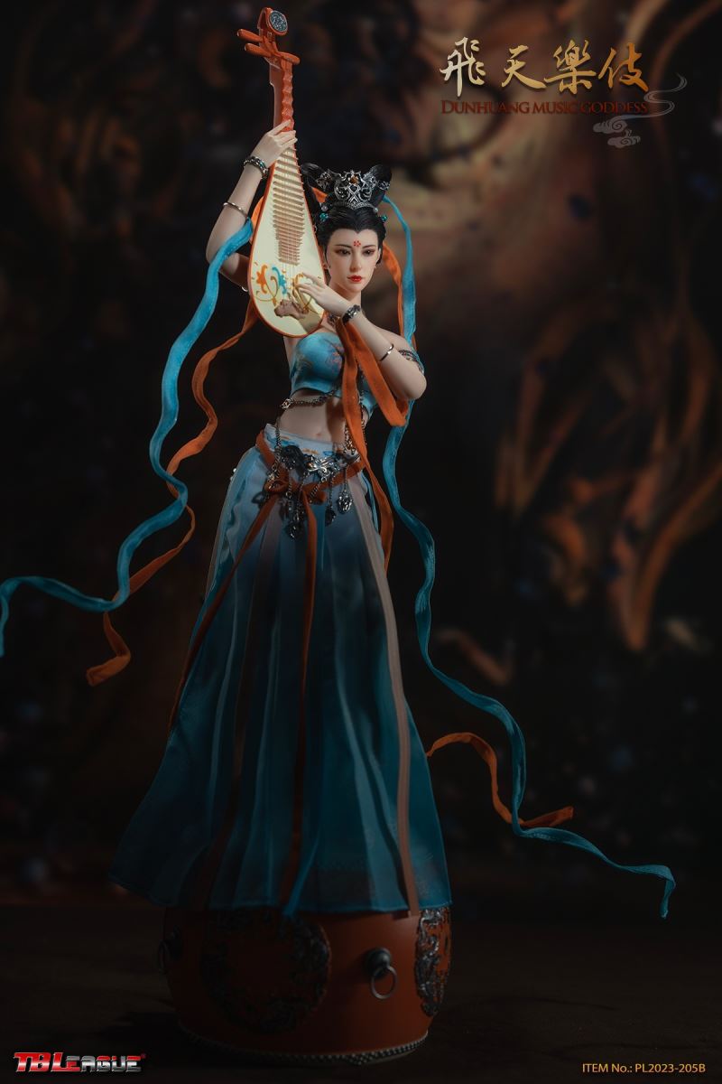 Dunhuang Music Goddess-Blue 1/6